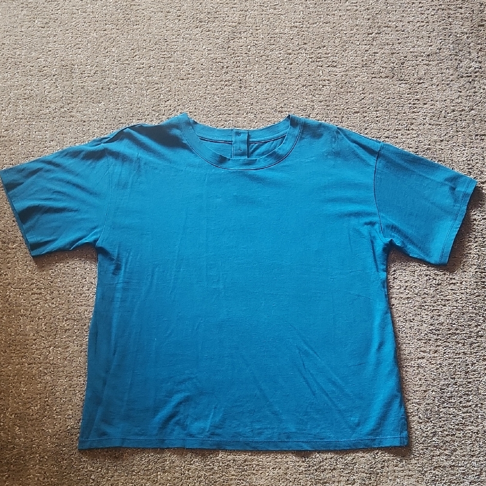 Talbots Teal Short Sleeve Tee